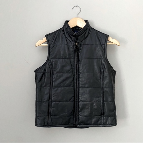 GAP Leather Vest - Picture 3 of 6